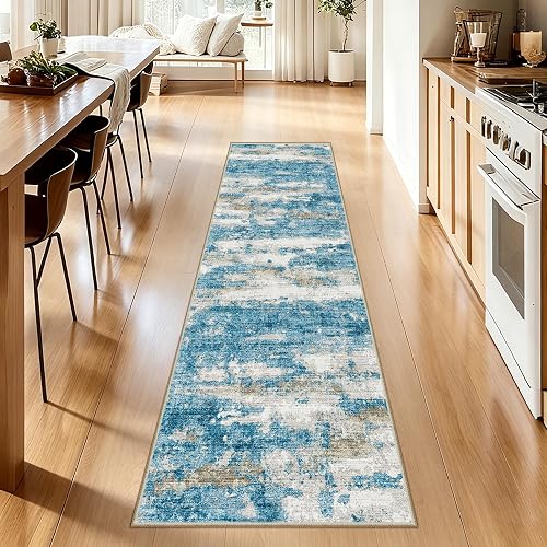 Kearoat 2x8 Modern Abstract Runner Rug