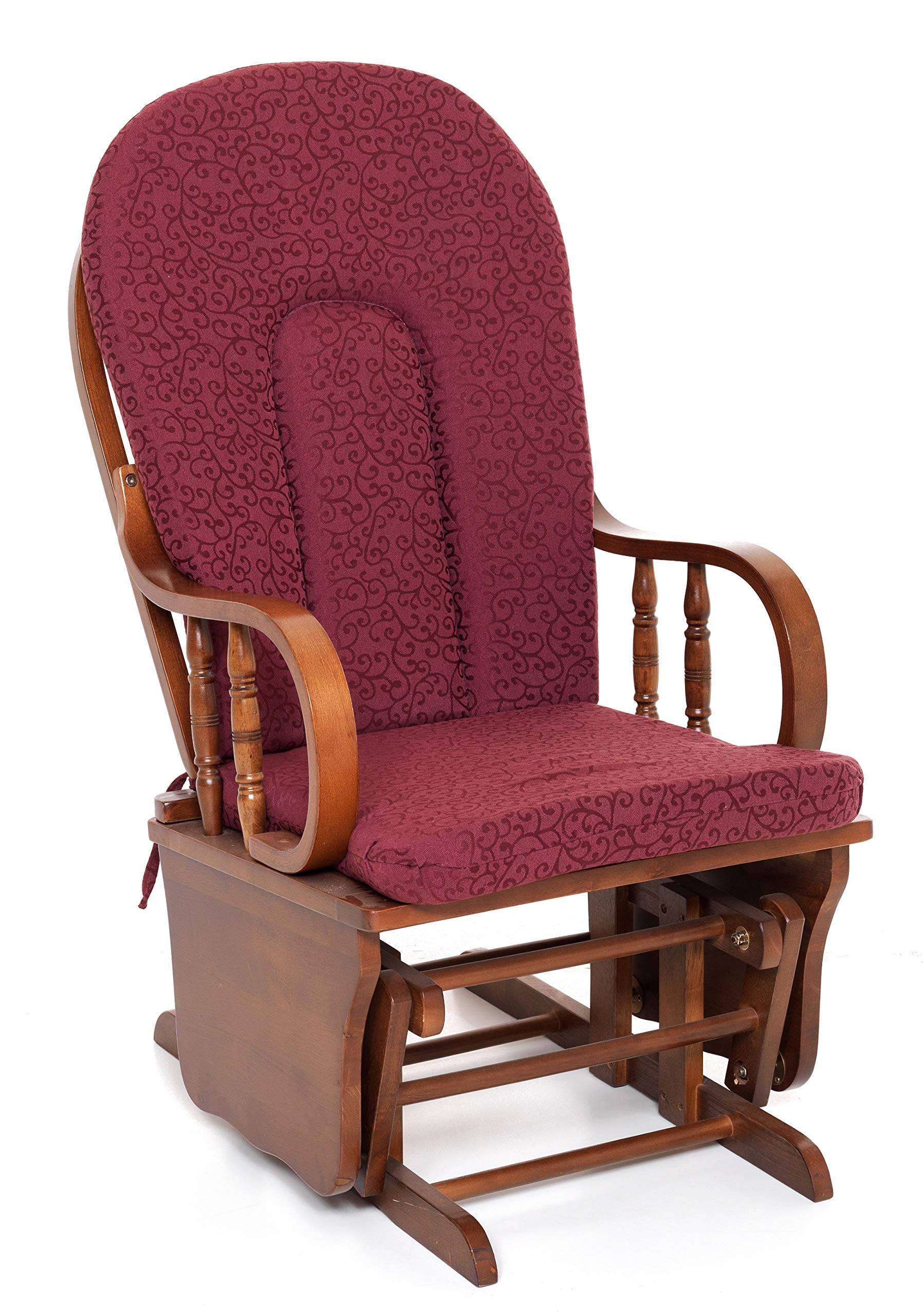 Douglas Dondolo, Legno, Bordeaux, Singolo, 68x50x107 cm