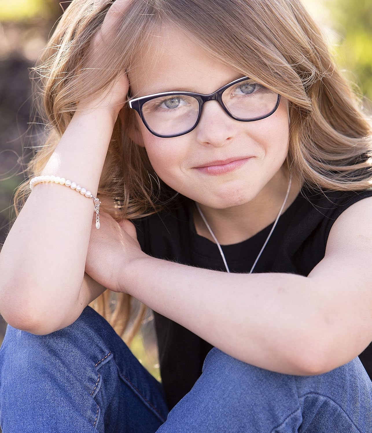 Cherished Moments Children's or Baby .925 Sterling Silver Cultured Pearl Bracelet and/or Necklace - Image 3