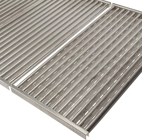 Miniatura 2 de Rejilla de cocción de acero inoxidable estampada para modelos seleccionados de parrilla de gas Charbroil y Kenmore, juego de 3