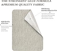 Vista 154 de KING MOUNTAIN - Parche de lona para colocar con la plancha, 3 x 60 pulgadas, parche de reparación de tela 100% de algodón, impermeable; para sofás