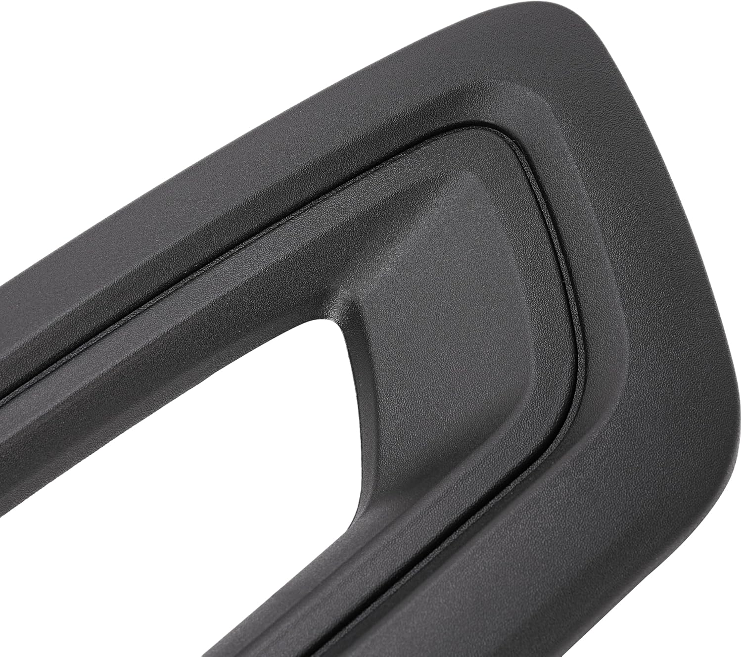 HECASA Fog Light Bezels Compatible with 2020-2025 Ford Transit Bumper Driving Fog Lamps Covers Left & Right Side Black Plastic (PP) Material Replacement for FO1039207 FO1038207