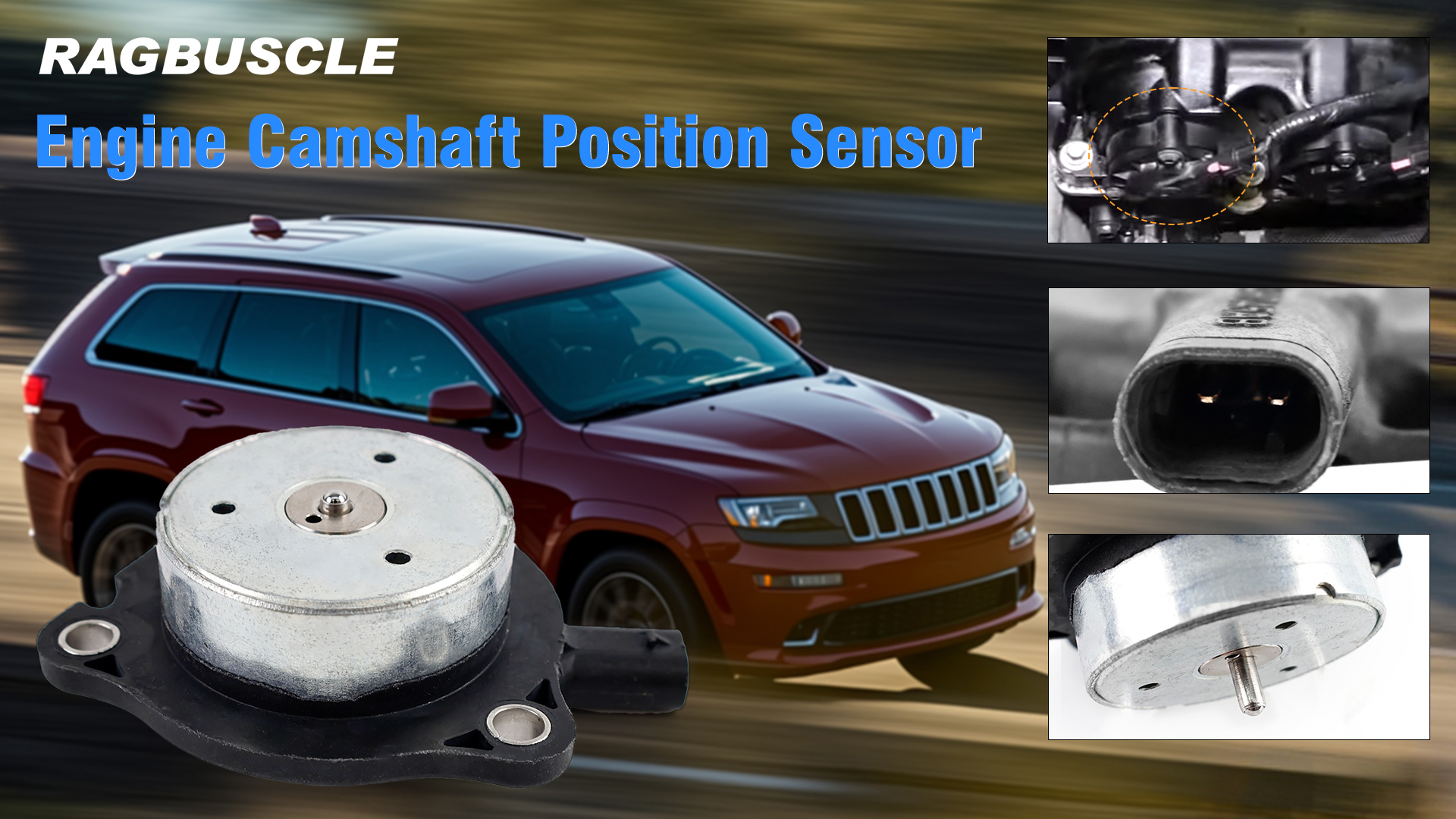Amazon.com: RAGBUSCLE VVT Solenoid Camshaft Phaser Actuator Sensor