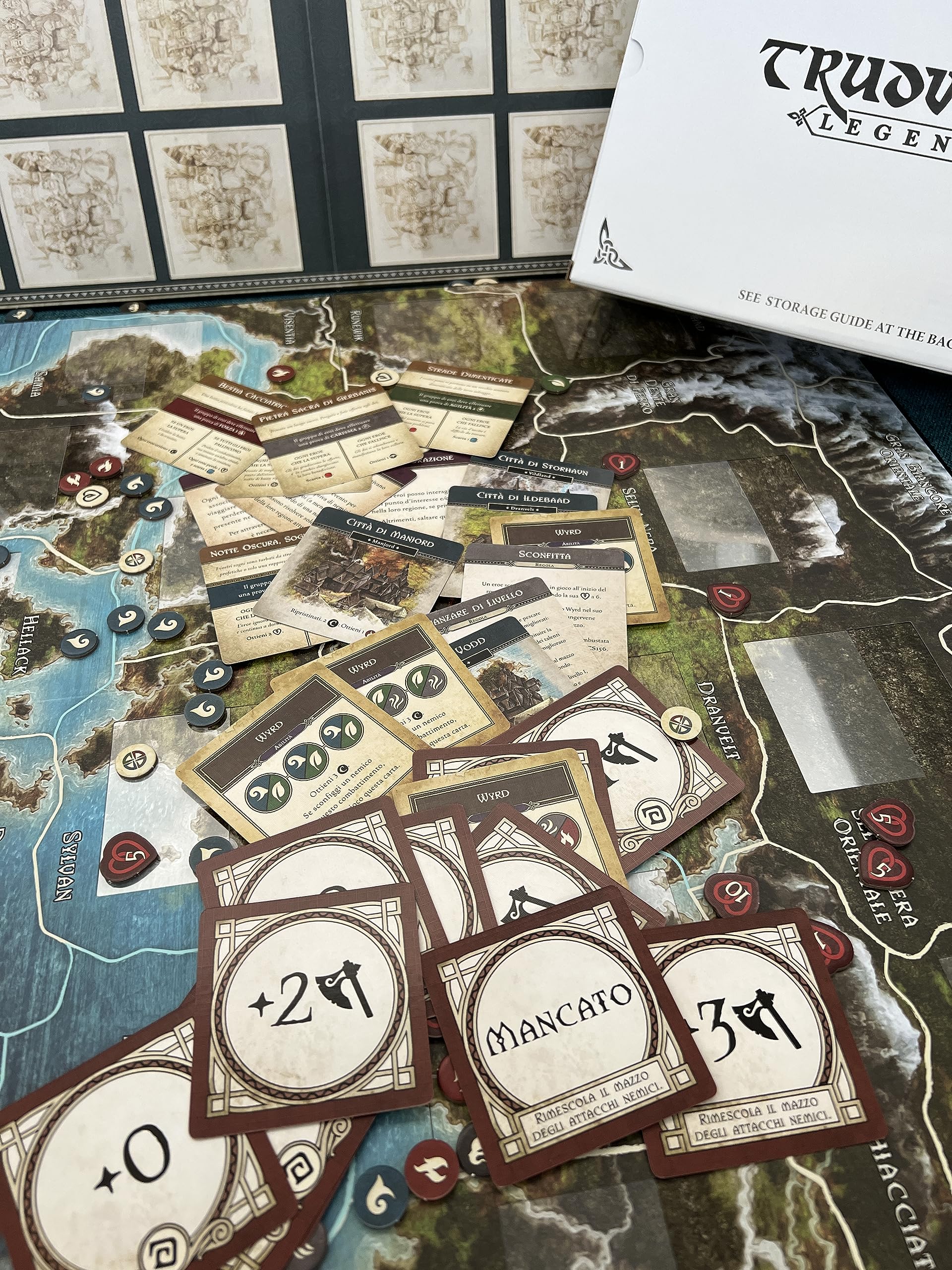 Asmodee - Trudvang Legends, Gioco da Tavolo, 14+ Anni, 1-4 Giocatori, Edizione in Italiano