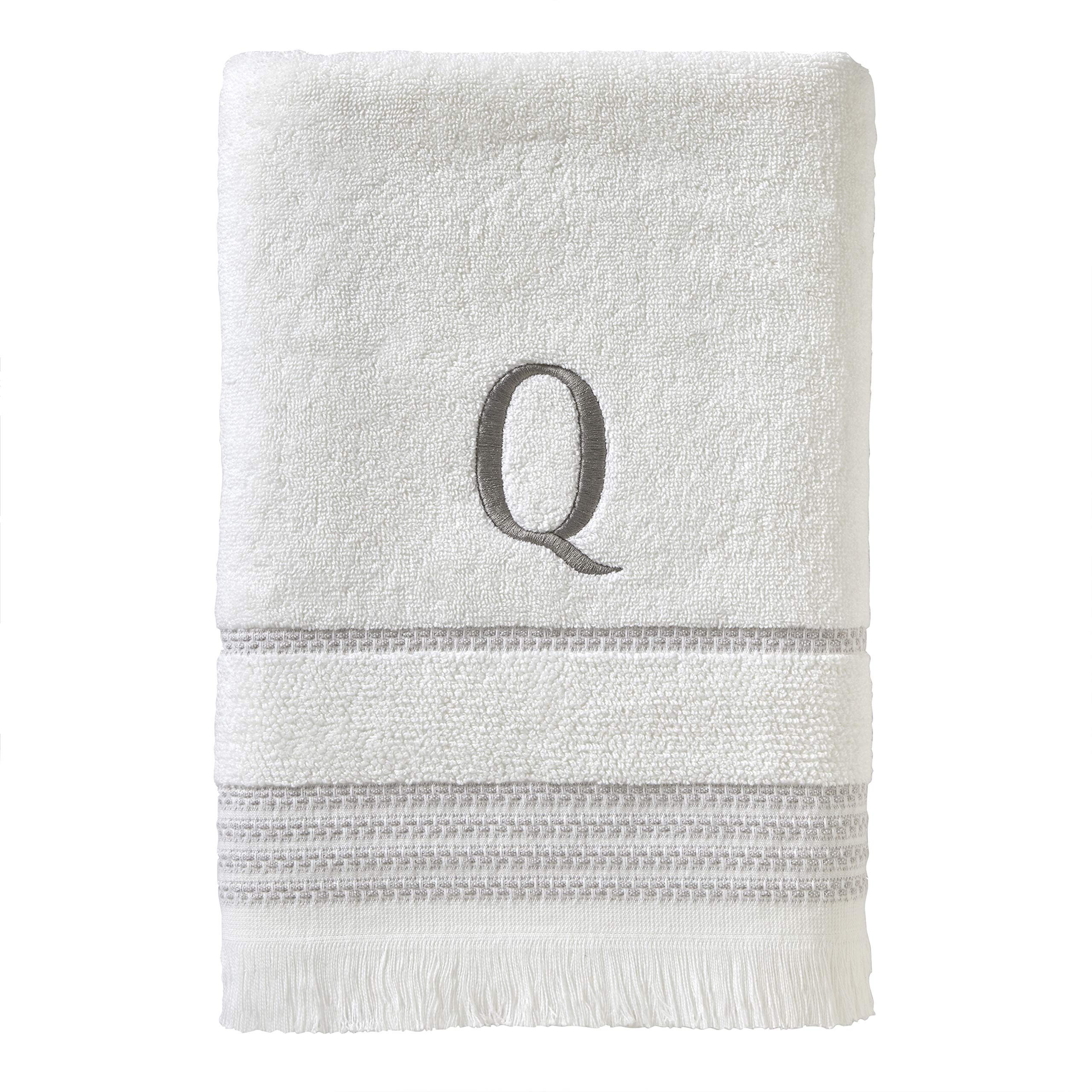 Personalized Bath Towels - Monogrammed E -18 Personalized Bath Towels - Monogrammed E -18