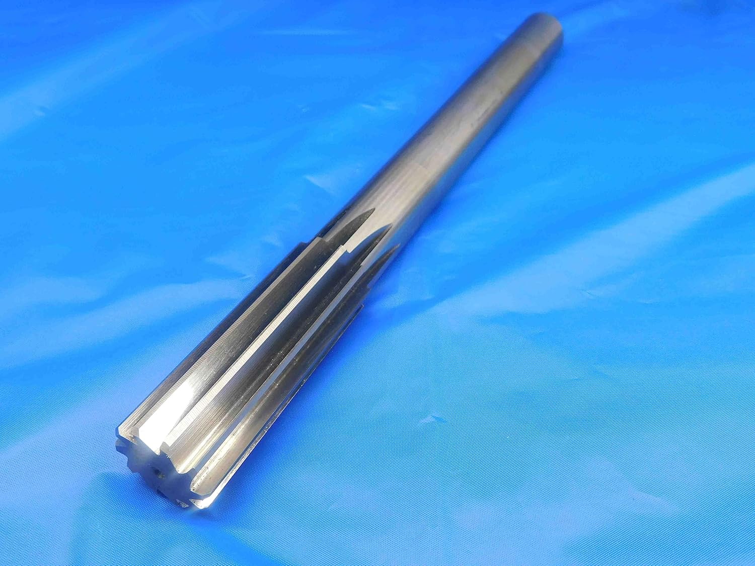 L & I 1" O.D. HSS Chucking Reamer 10 Flute 1.0 1.0000 ONSIZE Made in USA - HS0420LVR