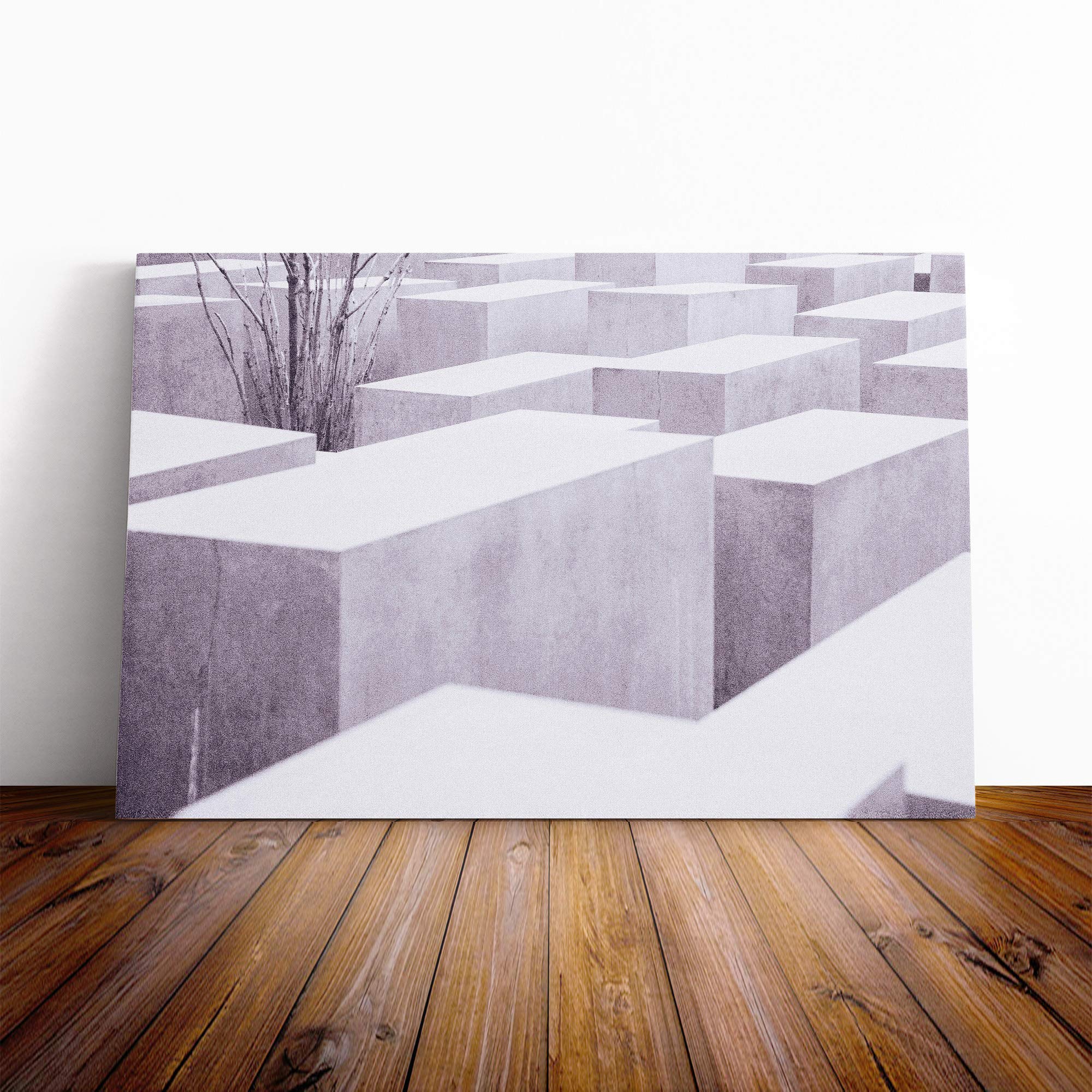 Architecture Modern Vol.2 Canvas Print | Gallery Wrapped 30mm Frame Wall Art | 20x14 inches | Ready to Hang | Modern Cityscape Picture | Living Room Bedroom Lounge Office