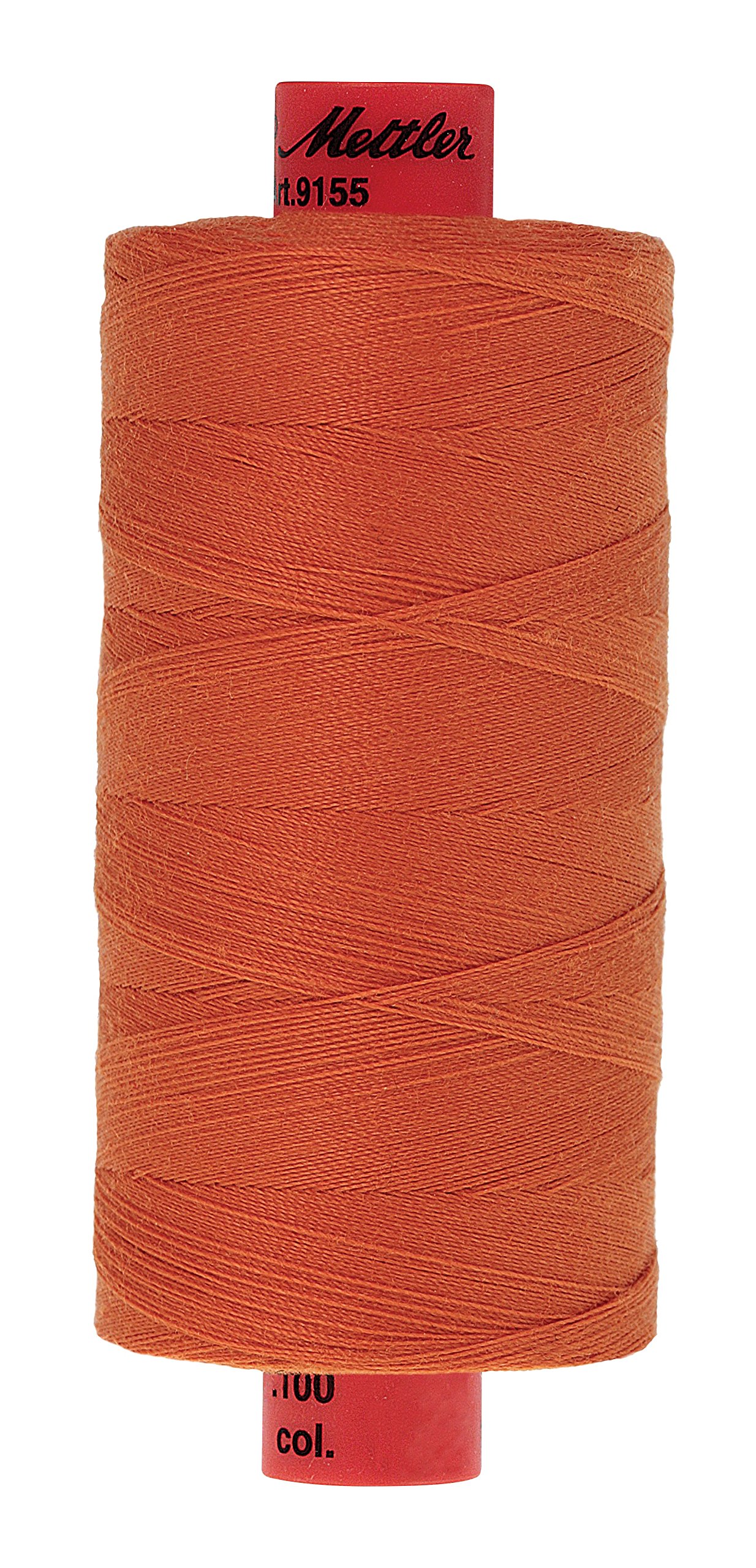 Fil poly thread Mettler Metrosene pour machine à coudre couleur terre cuite clay 1000m