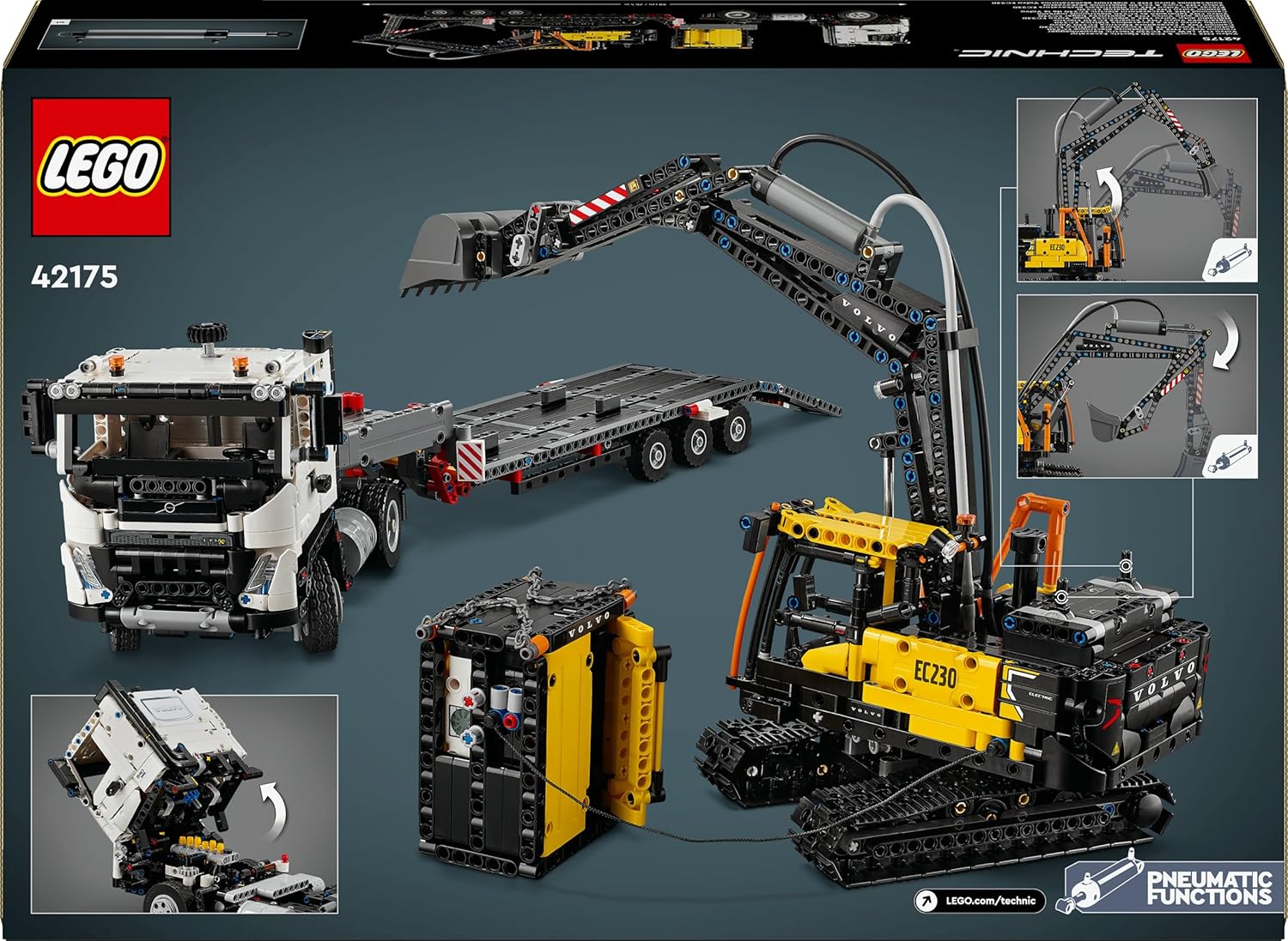 LEGO Technic Volvo FMX Truck y EC230 Electric Dominican Republic