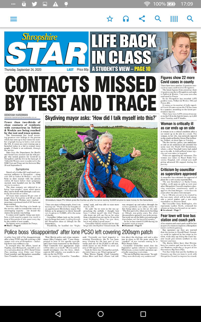 Shropshire Star News - App on the Amazon Appstore