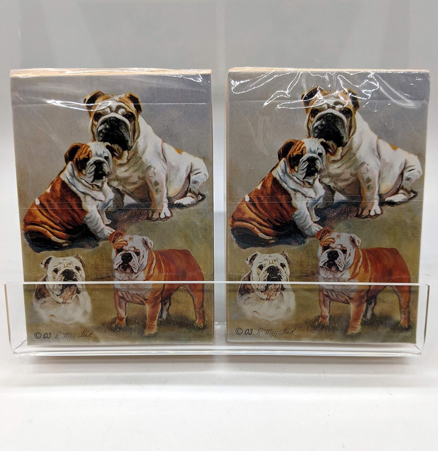 English Bulldog Playing Cards - Set of 2 Decks
