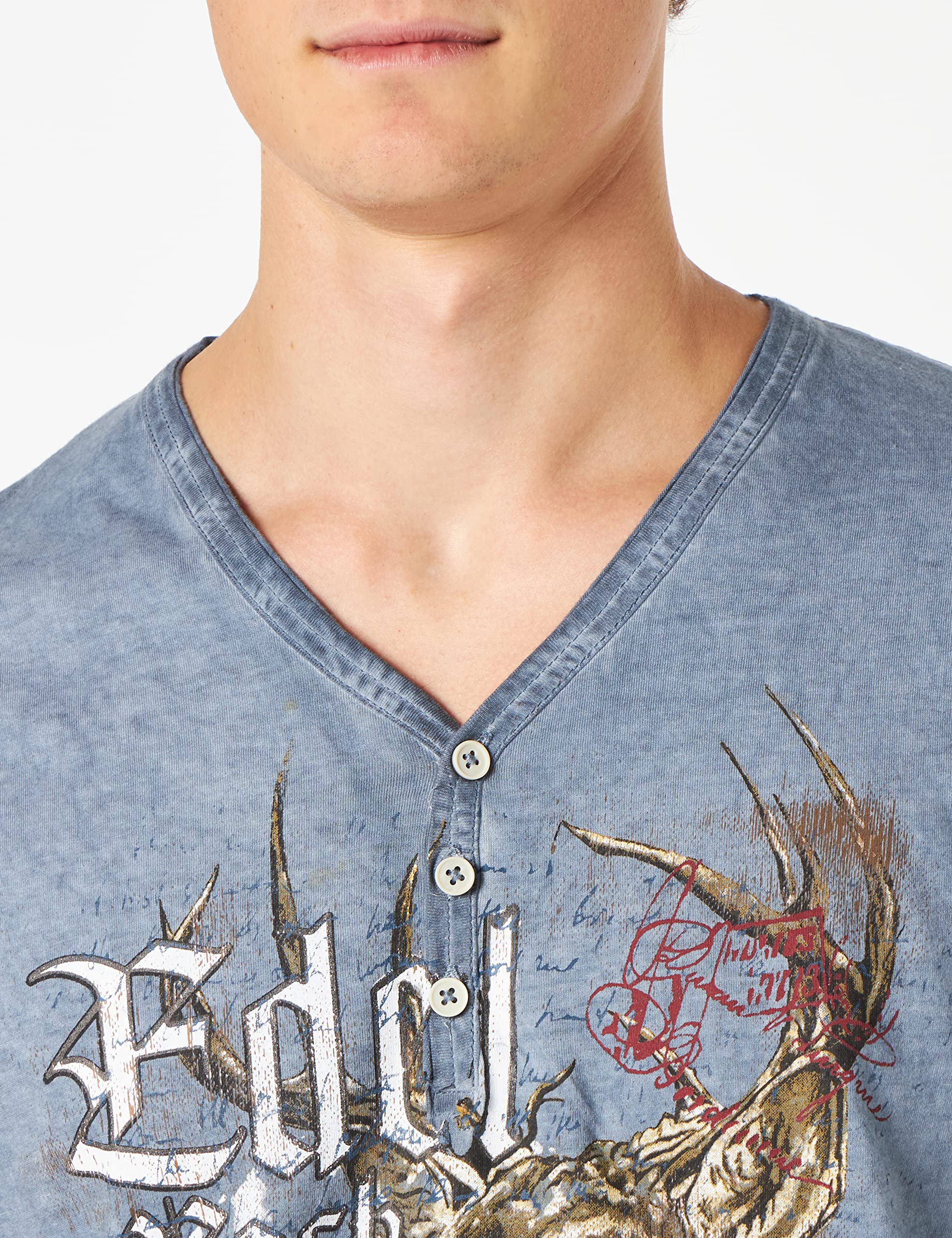 Stockerpoint Herren Edelbock Trachtenshirt (1er Pack)
