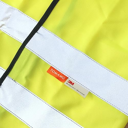 Miniatura 5 de 3M - Chaleco de alta visibilidad para niños, chaleco reflectante con cierre de gancho y bucle, fabricado con material reflectante 3M