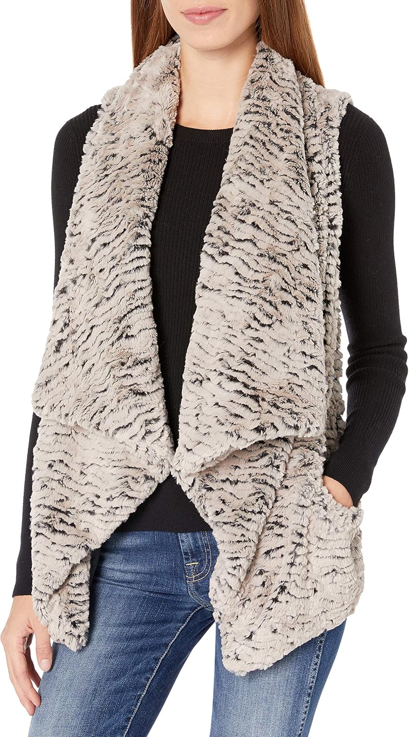 Democracy fur vest Clearance