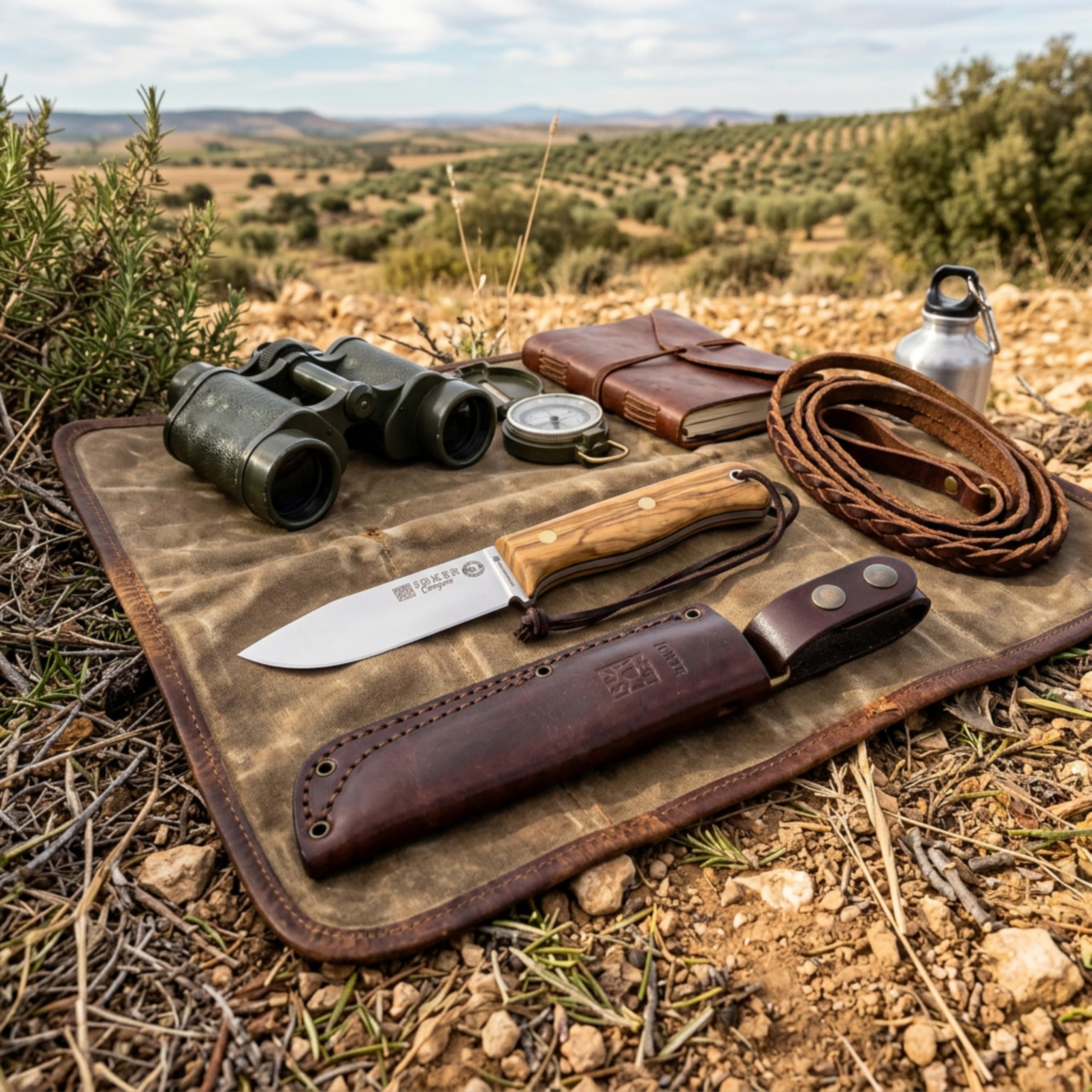 Amazon.com : Joker BS9 Campero CO112 Bushcraft Knife, 4.13 in