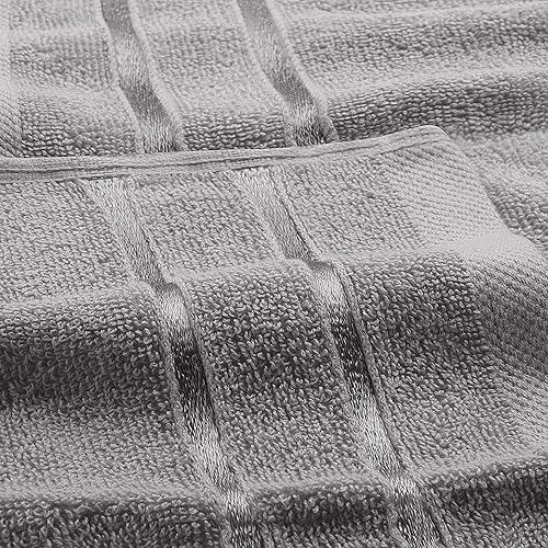 Miniatura 7 de Utopia Towels - Juego de 12 paños de lujo Viscos (12 x 12 pulgadas) 100% algodón hilado en anillo, altamente absorbentes y suaves al tacto para