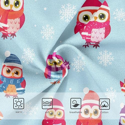 Girls' Underwear Christmas Cute Owl Toddle Brief Panties 2T A2307511(Pear,5T)