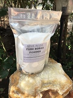 1 Lb 16 Oz Anhydrous Borax Granular Graphite Crucible Powder Deoxidizing Casting Flux for Melting Assaying Refining Gold Silver Copper Separating Impurities