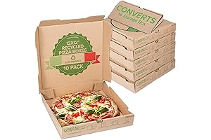 Foldable Pizza Storage Box to Keep Leftovers Fresh