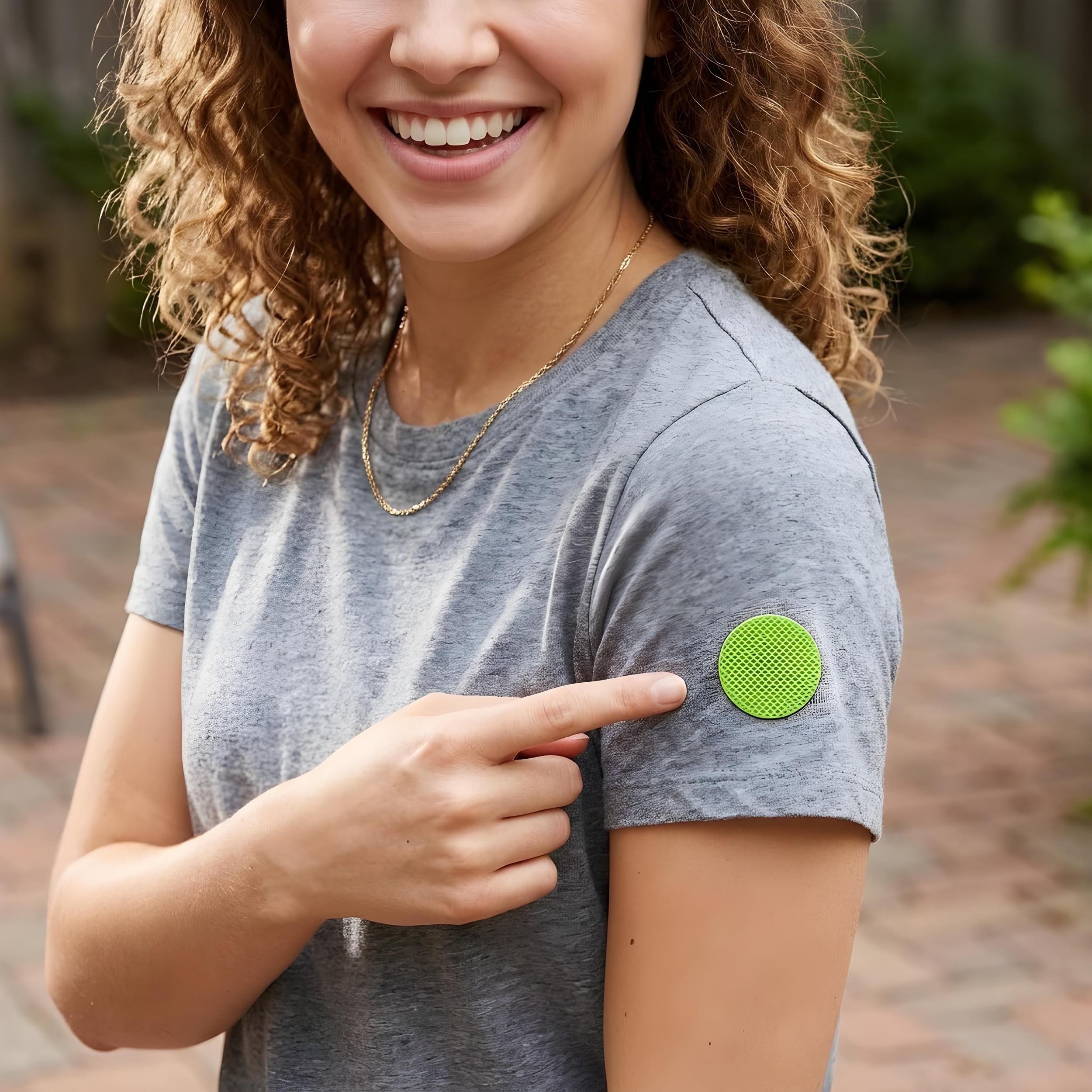 Patches Adesivi Citronella 24pz 2,8cm Tessuto Naturale | Protezione fino a 72 ore, Per vestiti, Adatti a tutta la famiglia, Contro zanzare e insetti