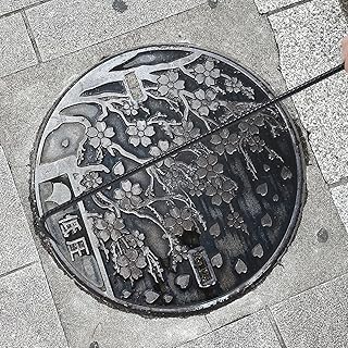 Handy Steel Manhole Cover Lifting Hook, 10-30 Inchs Durable Sewer Puller, Heavy Duty Trench Grills Opener with T Style Handle for Storm Vault Lids Shutter Doors, Nail Puller/pry Bar/Crowbar Lifter. (