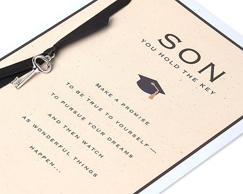 Miniatura 4 de American Greetings Tarjeta de graduación para hijo (merece toda alegría y éxito)