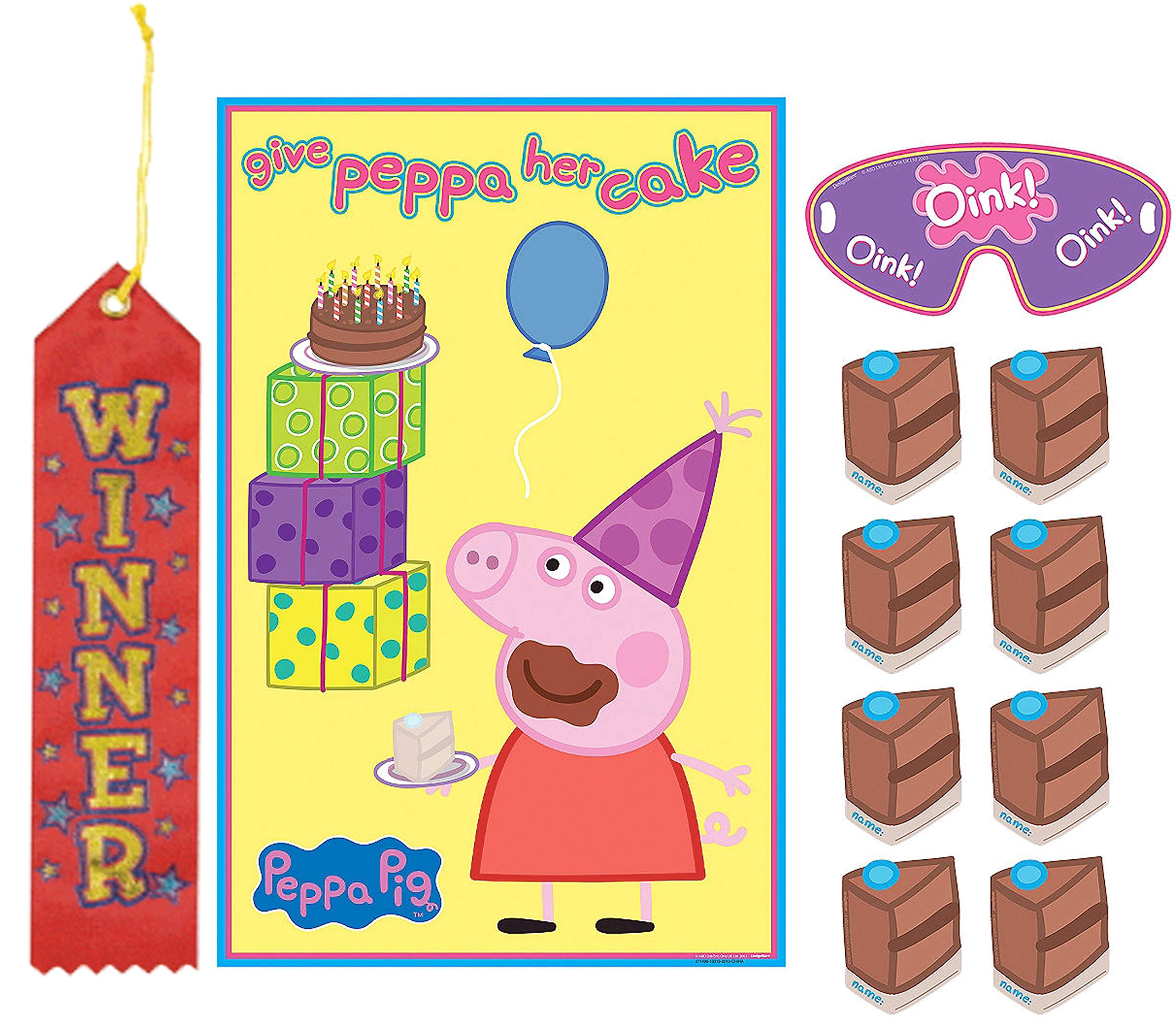 Buy Peppa Pig Pin The Tail on The Donkey Style Party Game with ...