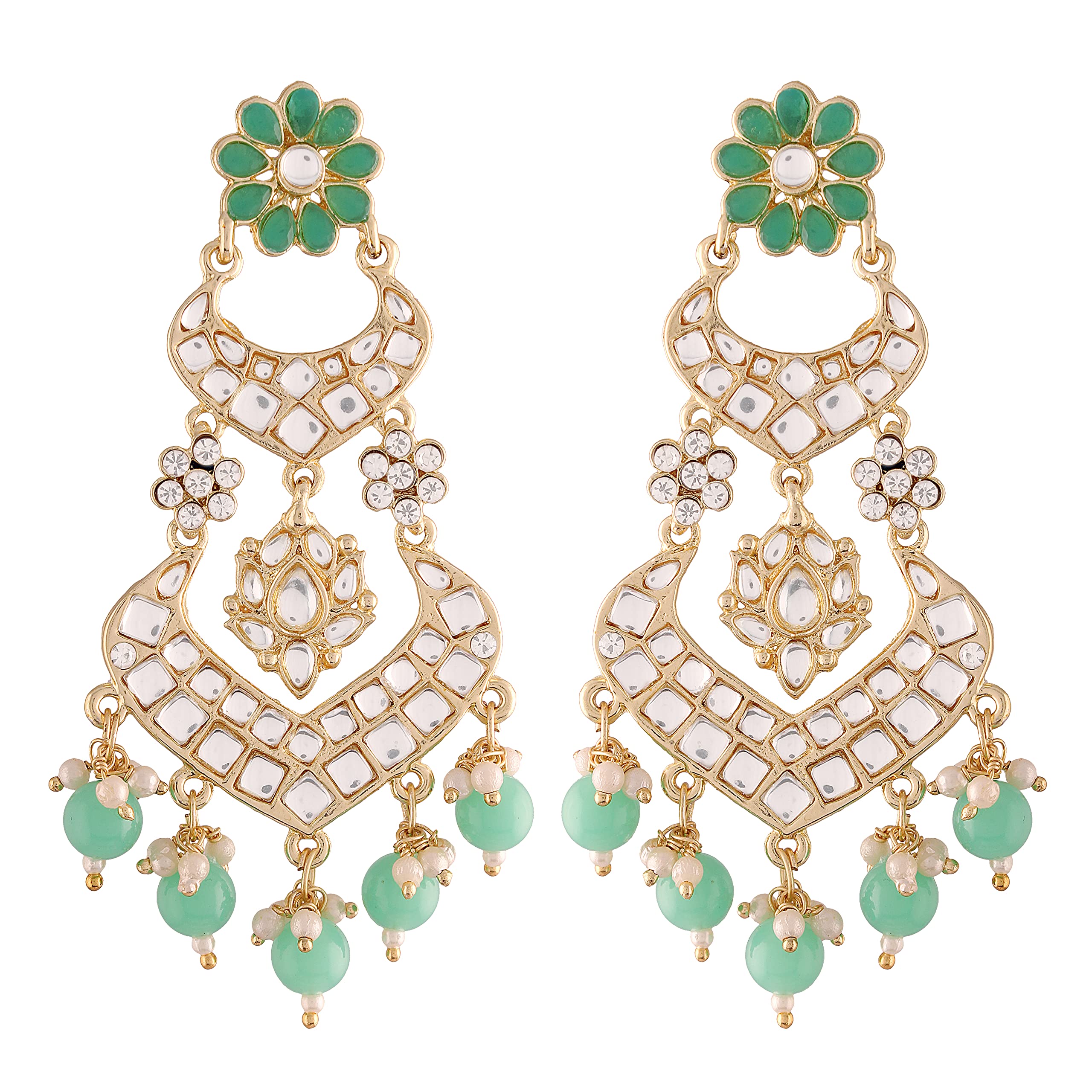 I Jewels 18K Alloy with Pearl Love Drop Earring for Women, White (B09KH59LV7) Amazon Price History, Amazon Price Tracker
