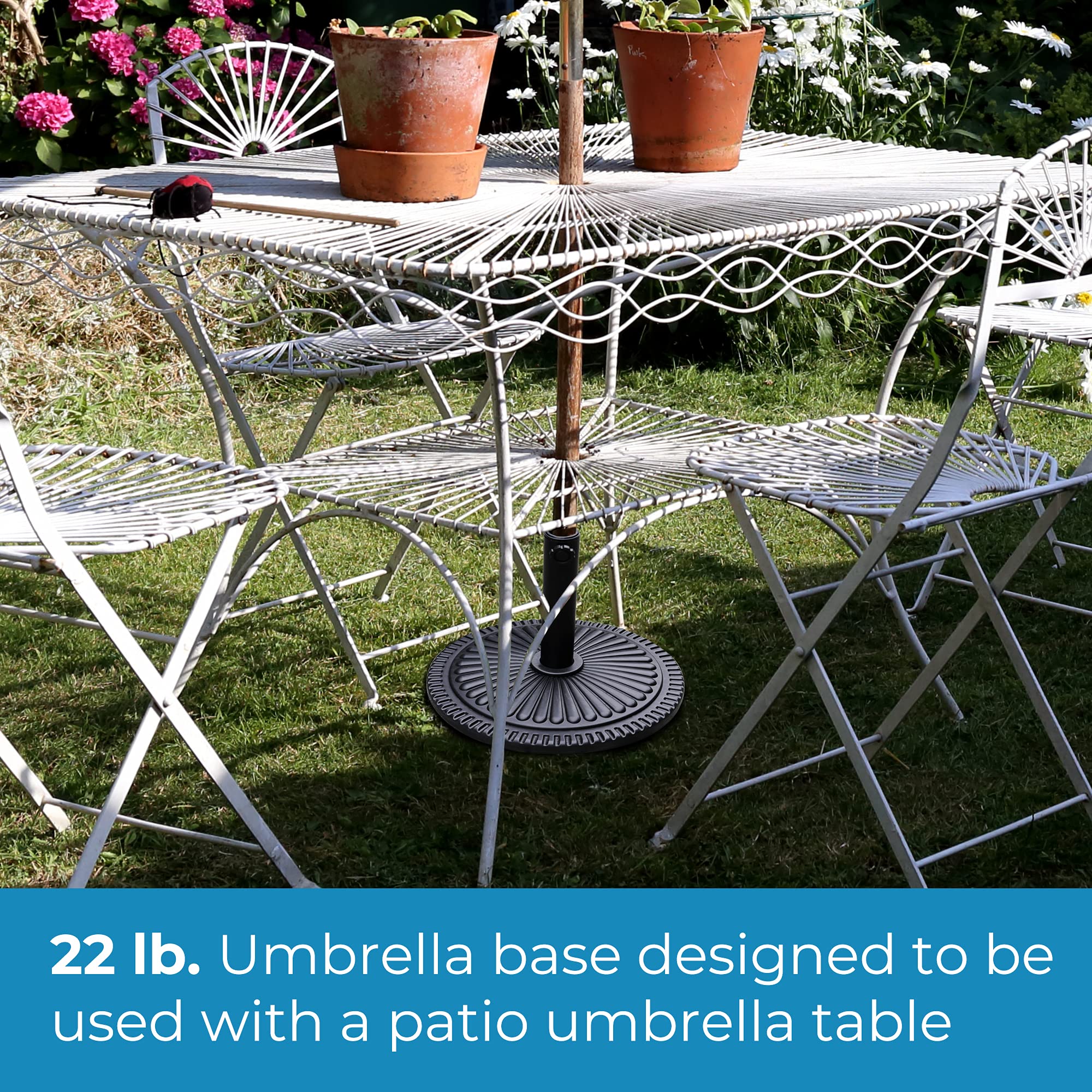 laurel canyon patio umbrella Base 18