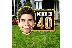 Customized Birthday Yard Sign: Make a Big Impression on Your Big Day!
