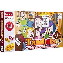Funskool Tambola 2-in-1 Game, Multi Color