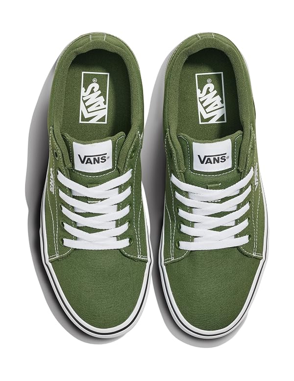 Vans Men's Seldan Shoe, Canvas Pine Forest, 11.5 by Vans - Used condition - Image 5