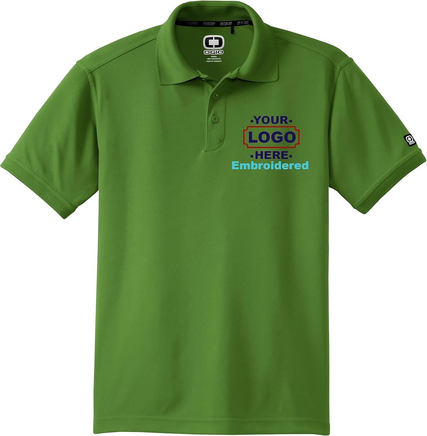 Custom Polo Shirts for Men Personalized Design Your Own Text Logo Name Embroidered Print Fit Golf Shirt Multicolor - Image 4
