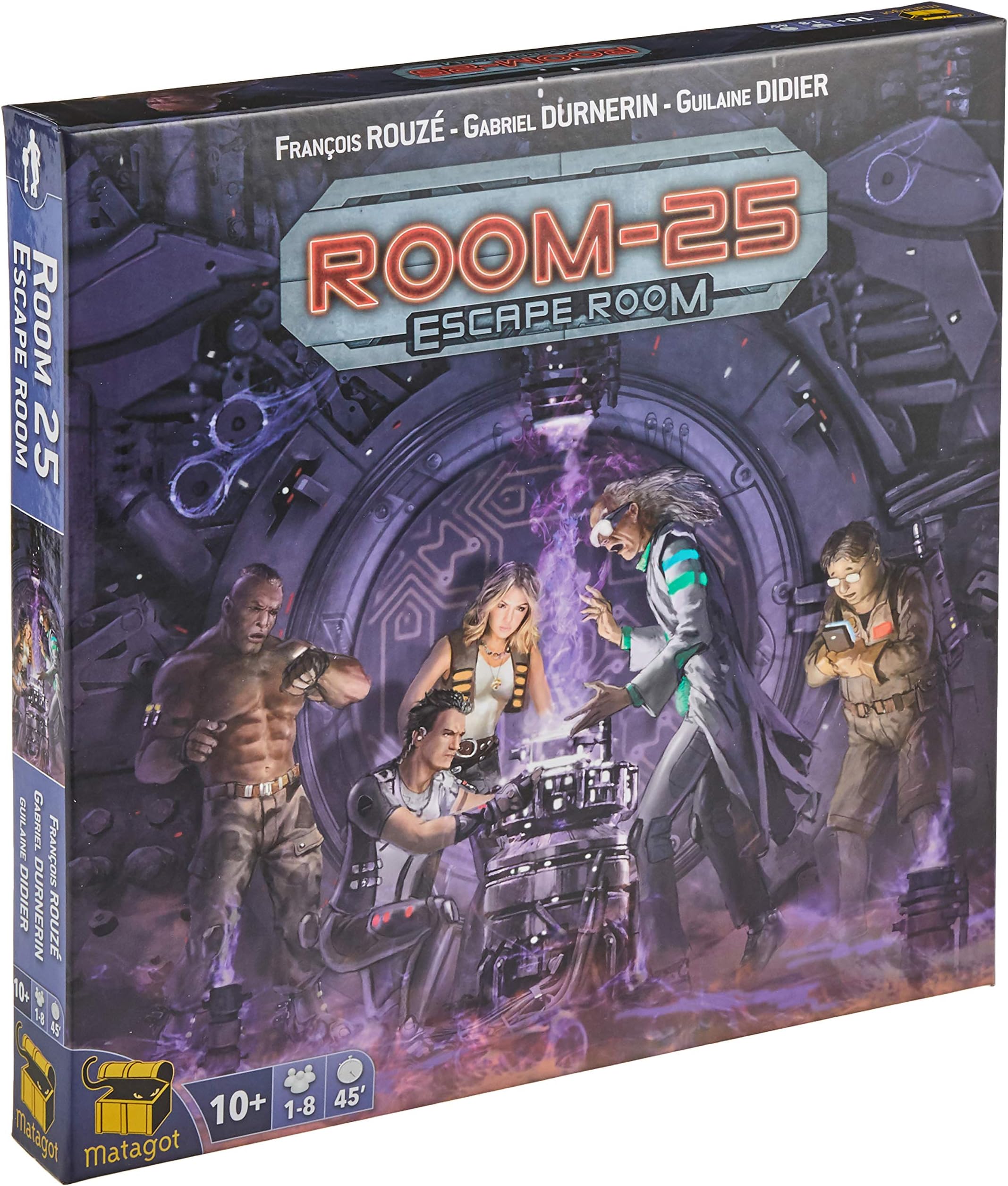 Matagot SAS MATSROO4 Room 25 Escape Board Game