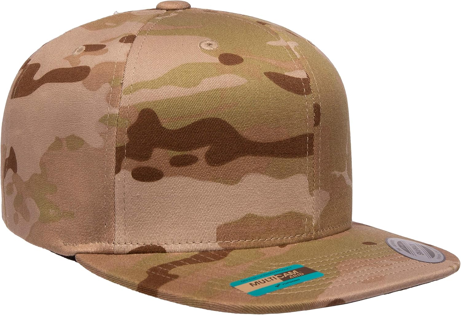6-Panel Structured Flat Visor Classic Snapback (6089) - Image 5