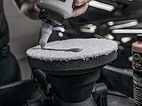 Vista 5 de Meguiar's DA Disco de acabado de microfibra DMF5 Disco de acabado de microfibra de 5 pulgadas para encerar con un pulidor variable de doble acción