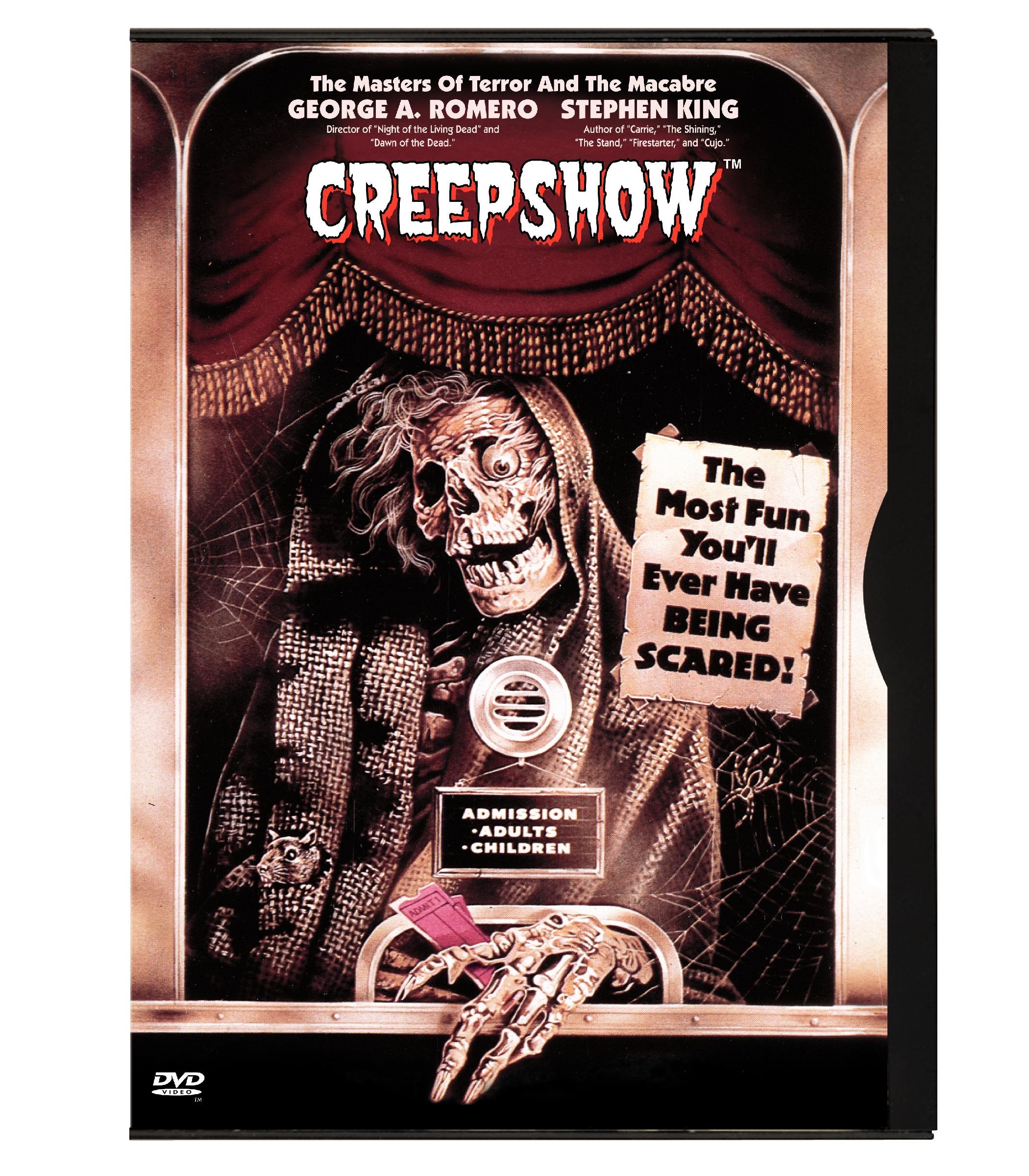 Creepshow largometraje de terror en DVD para revivir la nostalgia retro 1