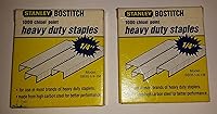 Vista 1 de Stanley Bostitch 104554 Premium Heavy Duty Staples 0.25-Inch Leg Length 1000Box (SB3514-1M)