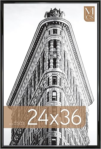 MCS Negro 24 x 36 pulgadas trendsetter cartel marco 24 x 36