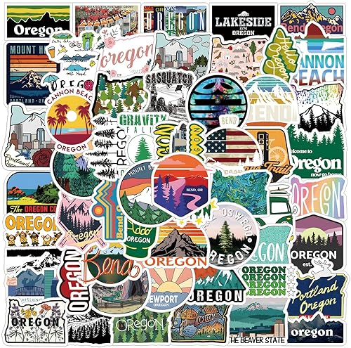 Paquete de 59 calcomanías de vinilo impermeables para adolescentes, niños y adultos, para botella de agua, laptop, patineta, álbumes de recortes,