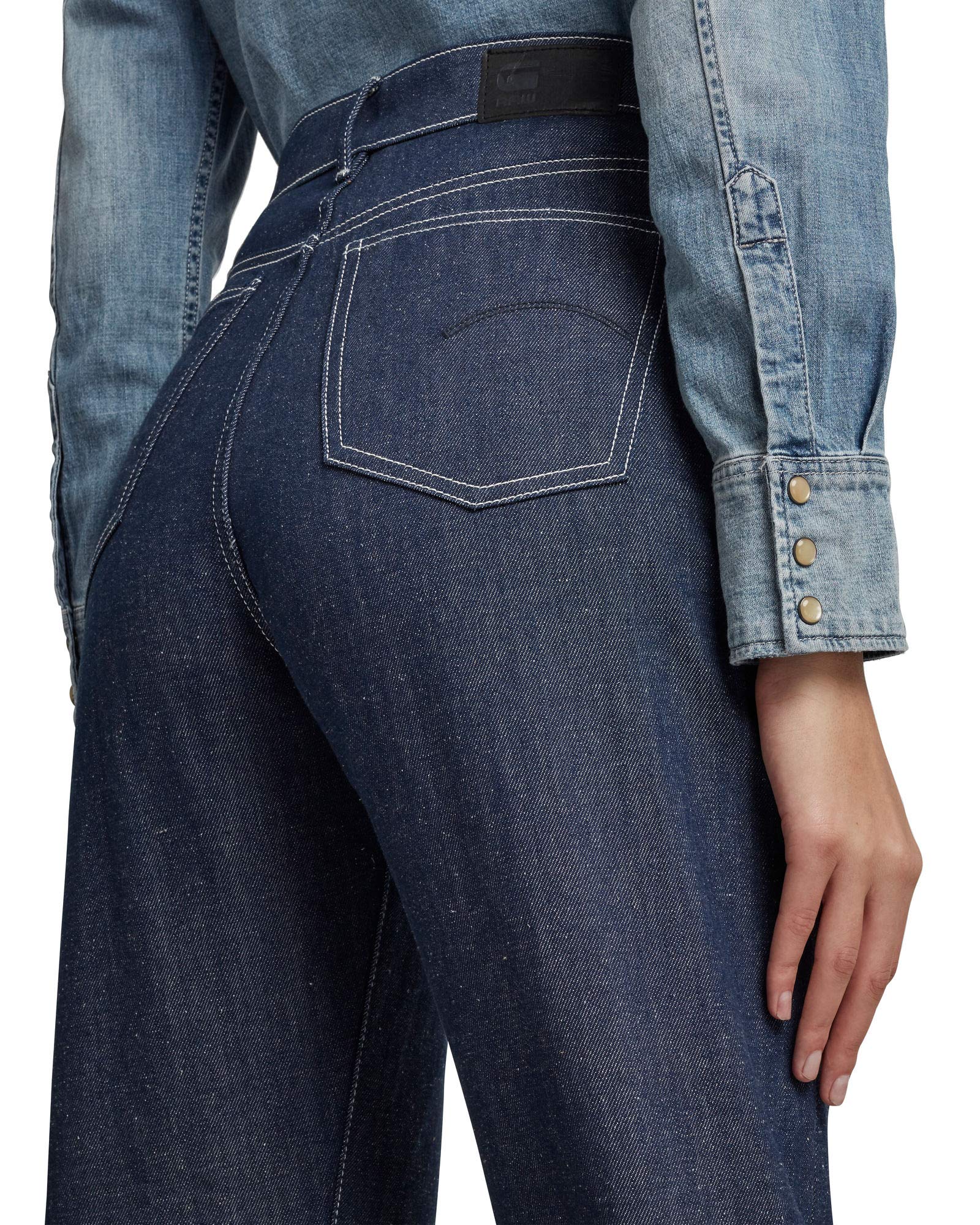 G-STAR RAW Jeans Tedie Ultra High Long Straight C Vaqueros para Mujer