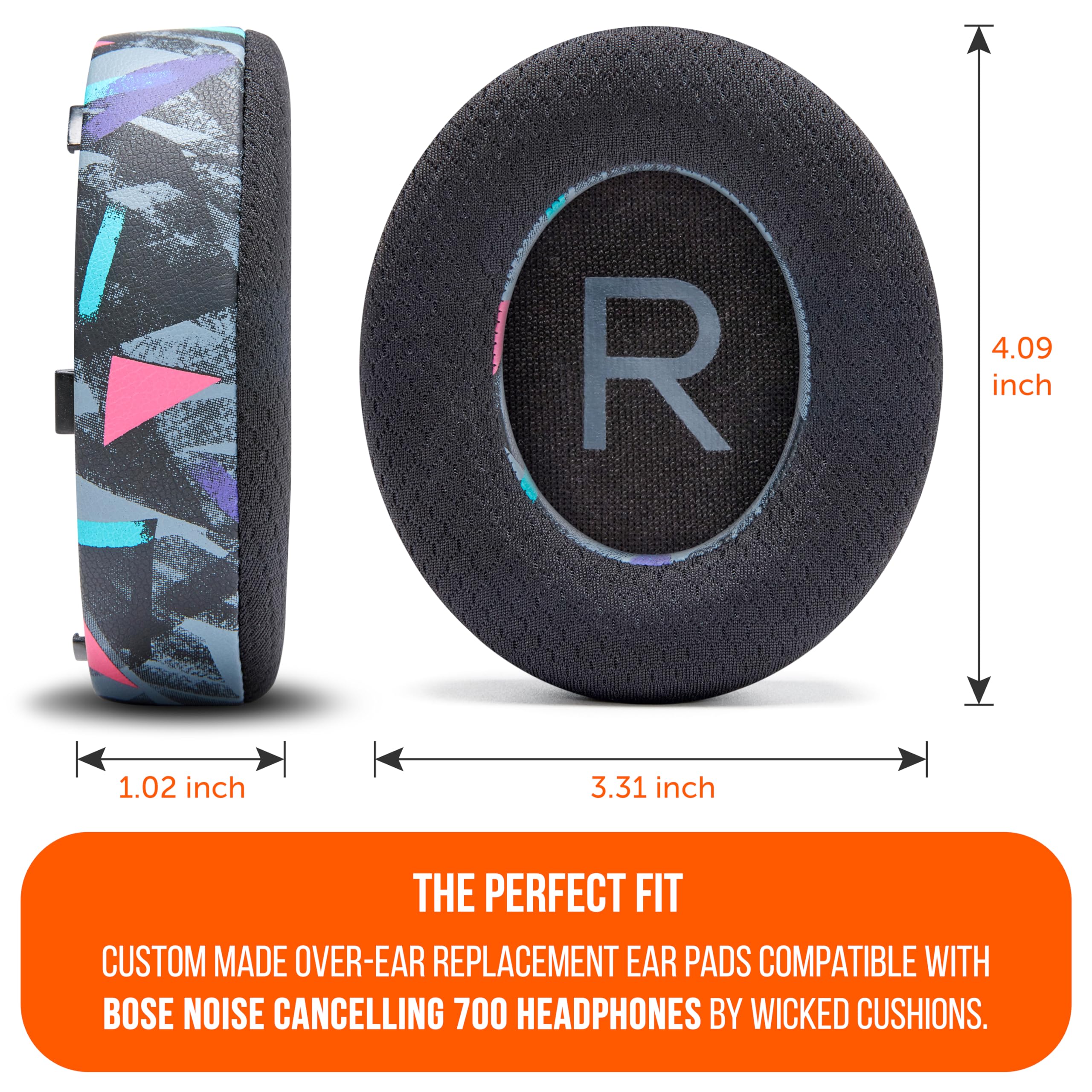 Cuscinetti Auricolari Di Ricambio Per Bose QC35/QC35 II - In Pelle Morbida, Con Rete Antipolvere - Foto 7