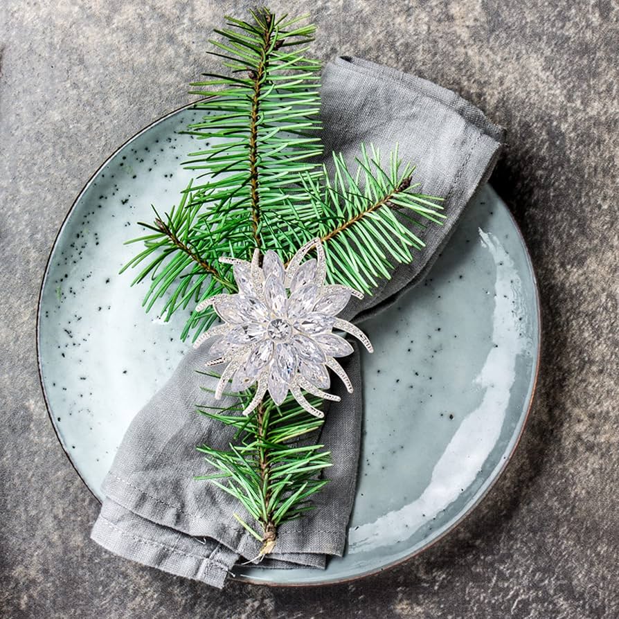 Amazon.co.jp: ZeeDix 8個セット 蓮の花 ナプキンリング ダイニング Amazon.co.jp: ZeeDix 8個セット 蓮の花 ナプキンリング ダイニング