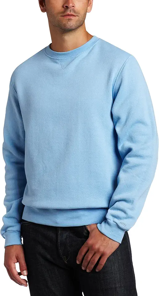 Soffe mens Mens Classic Midweight Fleece Crew Sweatshirt