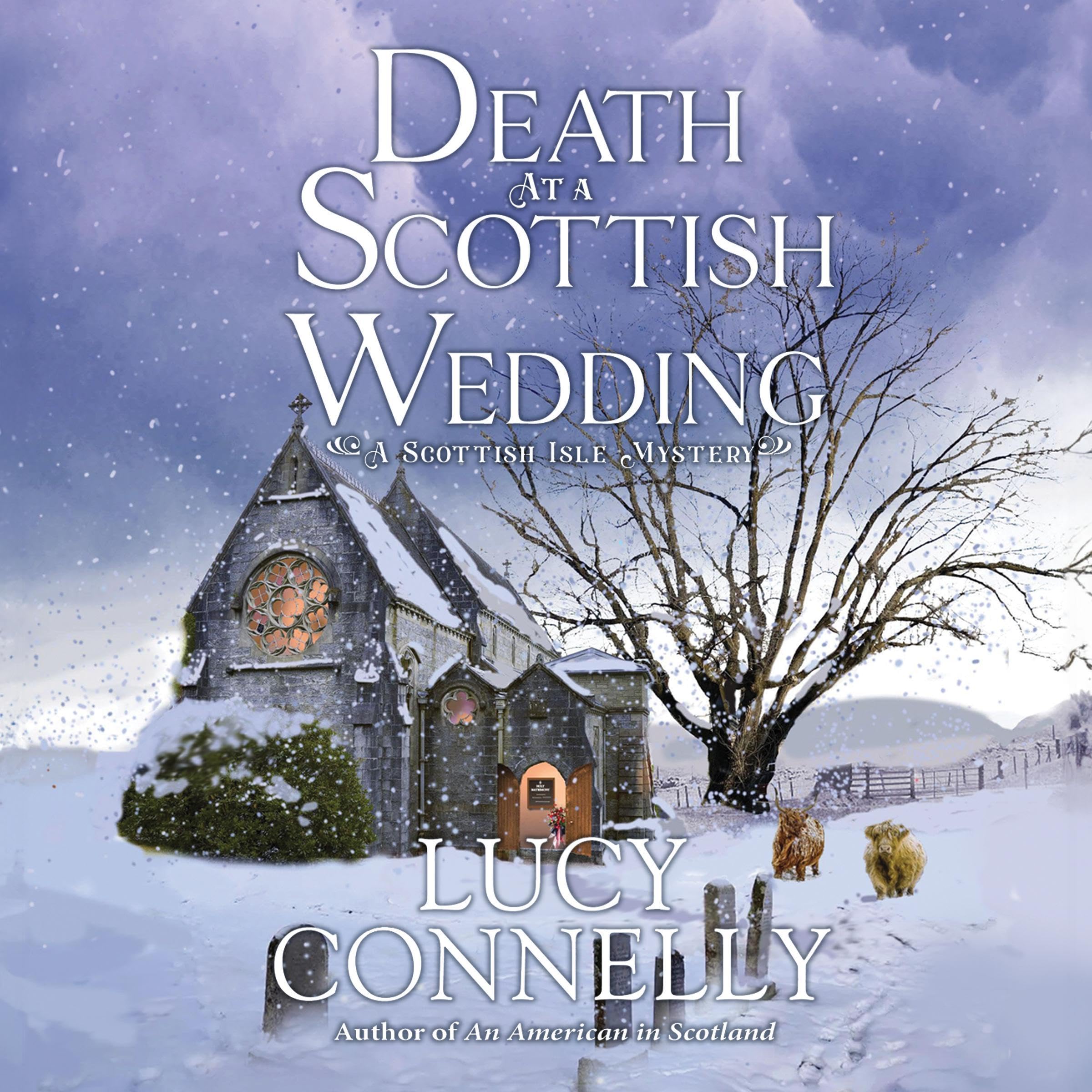 Cover art for Death at a Scottish Wedding