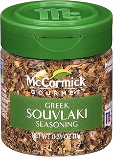 McCormick Gourmet Greek Souvlaki Seasoning, 0.39 Oz (Pack of 6)
