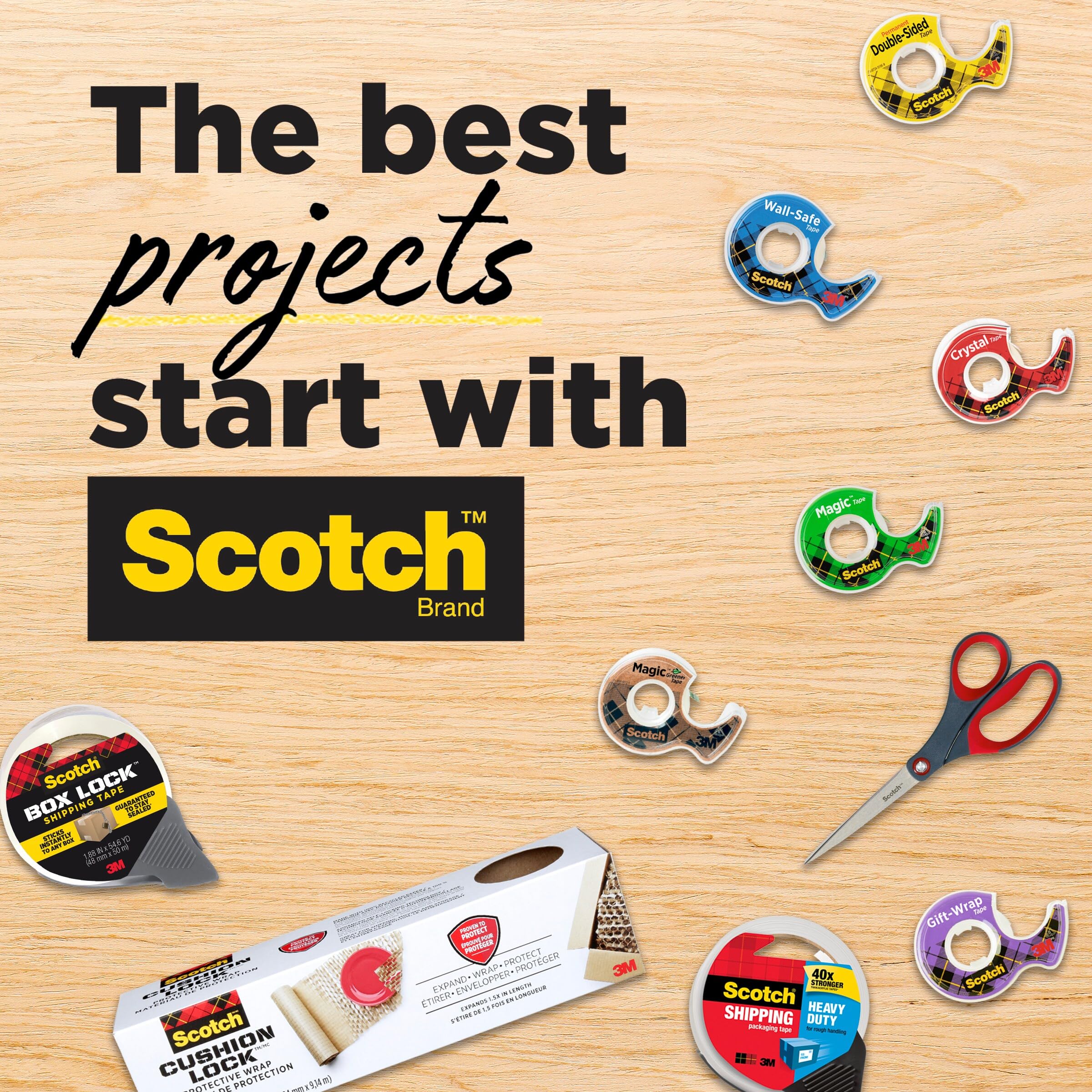 Scotch Expressions 3437-P5 Abdeckband, Lineal, 6 Rollen