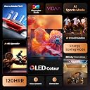 Hisense 215 cm (85 Inches) 4K Ultra HD Smart QLED TV | Dolby Vision Atmos, HDR10+ | 30W Powerful Speaker | AI 4K Upscaler | ALLM | MEMC | HDR 10+Decoding | Voice Control | VIDAA OS | 85E7Q (Black) gallery image