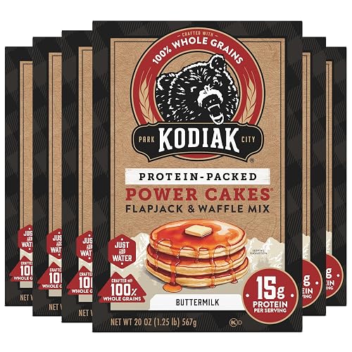 Kodiak Cakes Protein Pancake Power Cakes, Flapjack and Waffle Baking