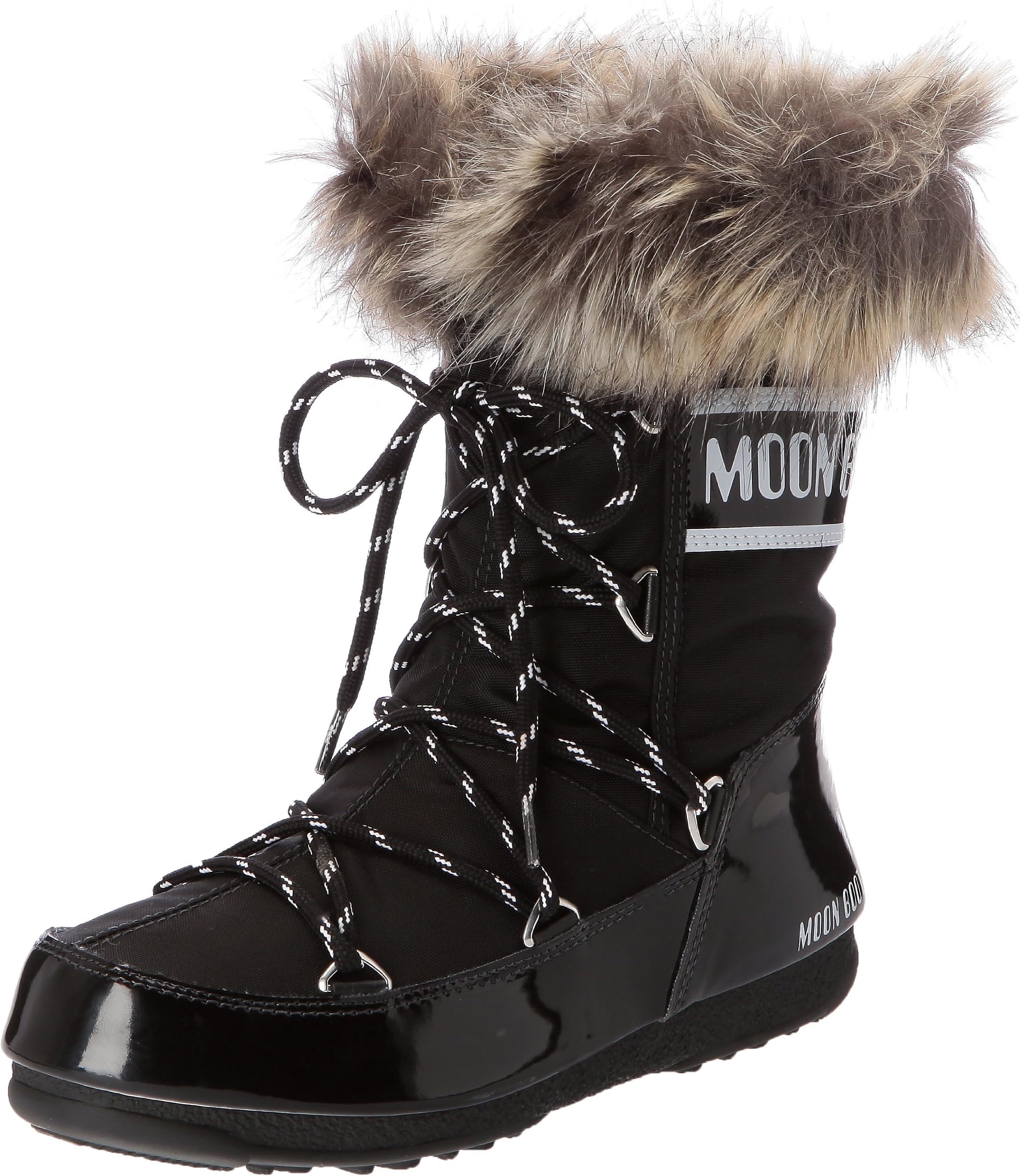 Moonboot W.E. Monaco Ladies Low Black (Size: 39) Winter Shoes